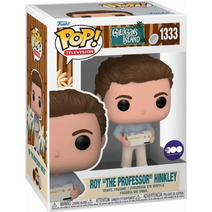 Funko Pop! Television: Gilligans Island - Roy The Professor Hinkley #1333 Vinyl Figure