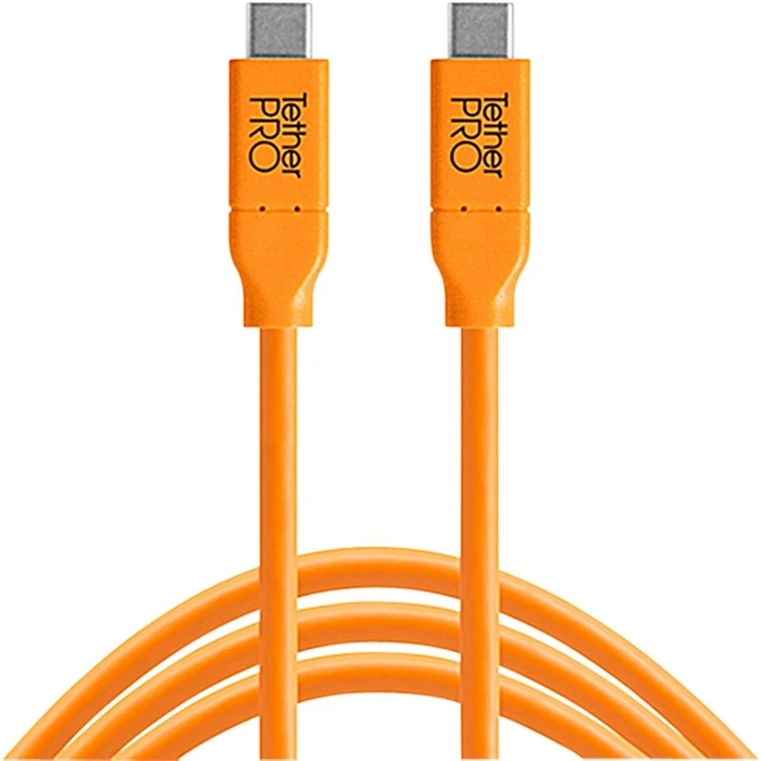 Tether Tools USB-C to USB-C Cable 4.6m Orange