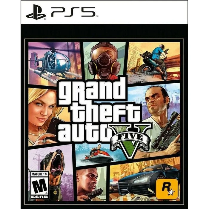 PS5 Grand Theft Auto V English Pack / Pegi