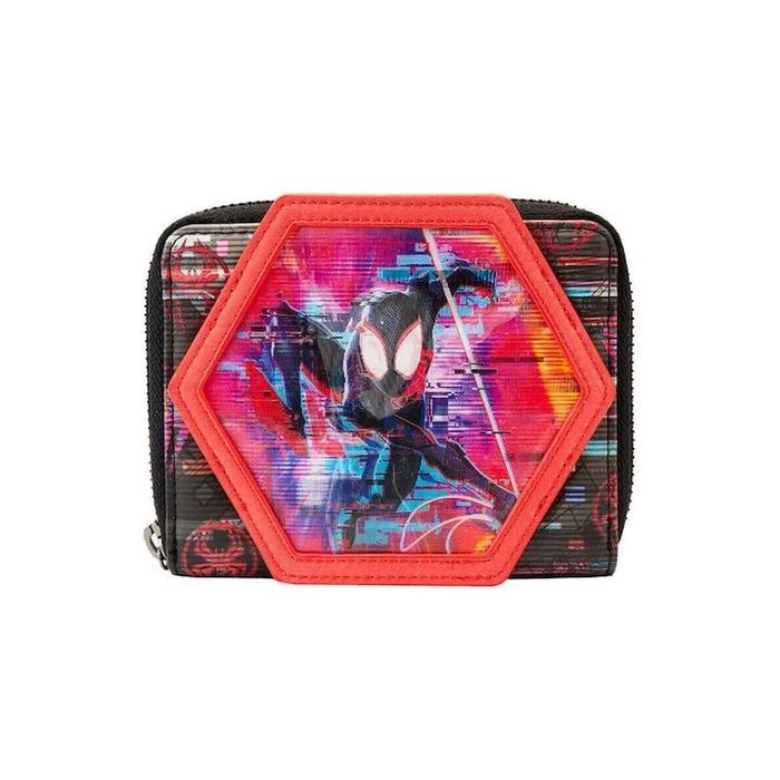Loungefly Marvel: Spider-Man - Across The Spiderverse Lenticular Zip Around Wallet (MVWA0187) EN,FR,ES,DE,IT,PT,NL,DK,SE,RU Label / Plastic Bag