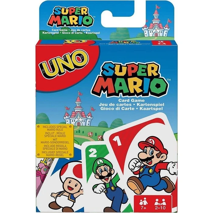 Mattel UNO Super Mario Card Game (Excl.) (DRD00)