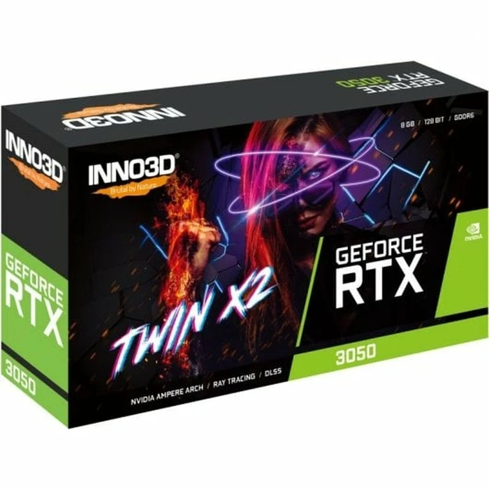 Κάρτα Γραφικών Inno3D N30502-08D6-1711VA41 8GB GDDR6 Nvidia Geforce RTX 3050