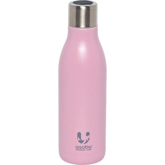 Asobu UV-Light Bottle Ροζ 0,5 L