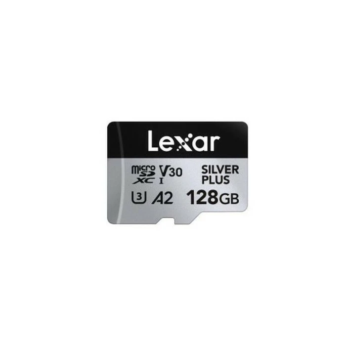Κάρτα Μνήμης microSD 128GB Lexar Lexar High-performance SILVER PLUS