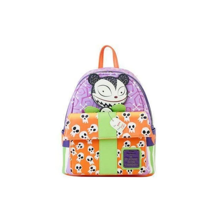 Loungefly Disney: Nightmare Before Christmas Scary Teddy Present Mini Backpack (WDBK3280) EN,FR,ES,DE,IT,PT,NL,DK,SE,RU Label / Plastic Bag
