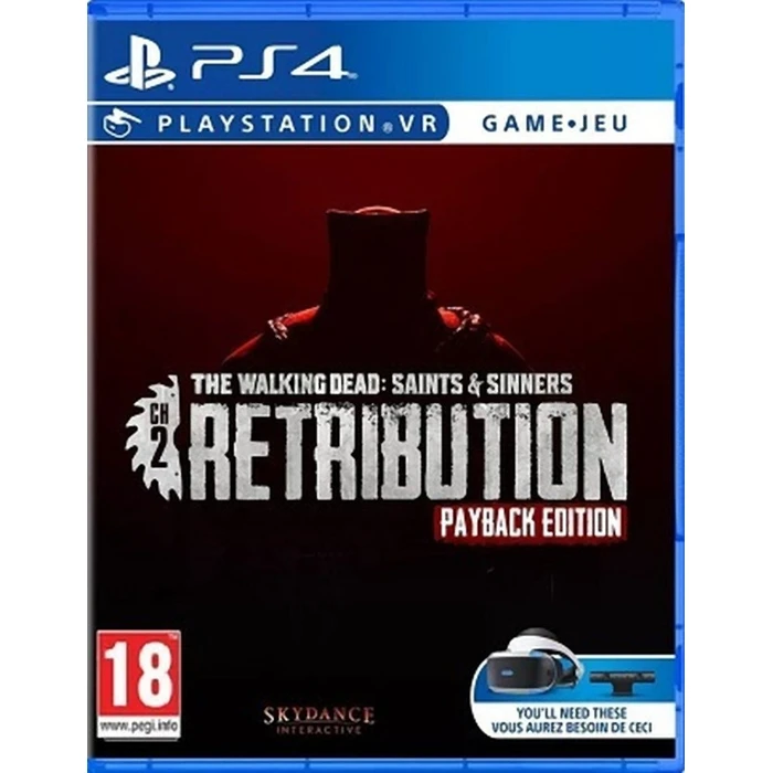 PS4 The Walking Dead: Saints and Sinners Chapter 2, Retribution - Payback Edition ( PSVR Required) EN,FR,ES,IT Pack / Pegi
