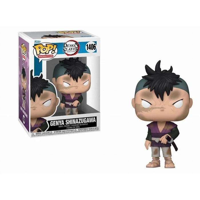 Funko Pop! Animation: Demon Slayer Kimetsu no Yaiba - Genya Shinazugawa #1406 Vinyl Figure