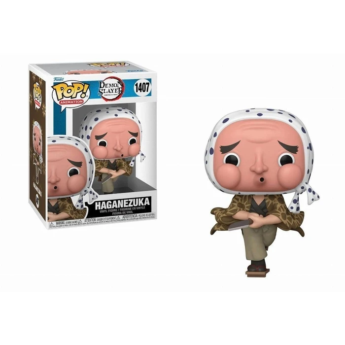 Funko Pop! Animation: Demon Slayer Kimetsu No Yaiba - Haganezuka (No Hat) #1407 Vinyl Figure EN,FR,ES,DE,IT,PT,NL,DK,SE,RU Pack / Carton Window Box with Plastic Film