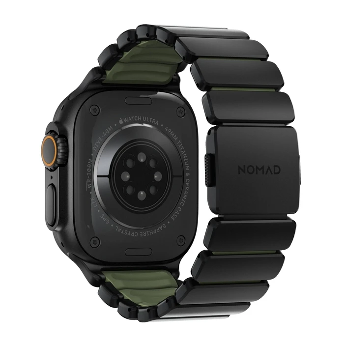 Λουράκι Nomad Stratos Titanium Black 49mm - Forest