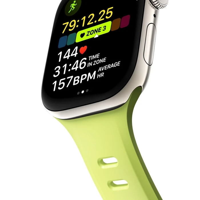 Nomad Tempo Band (Lime) - Apple Watch 46mm Band