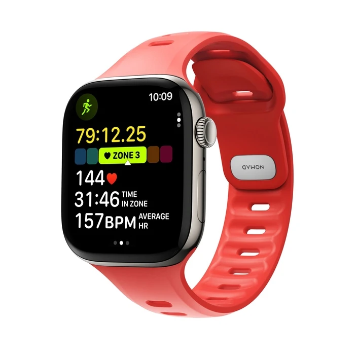 Λουράκι Nomad Tempo Band 46mm Κοραλί - Apple Watch