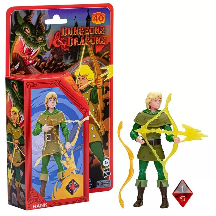 Hasbro Fans - Dungeons  Dragons Retro Collection: Hank Action Figure (15cm) (Excl.) (F4882)