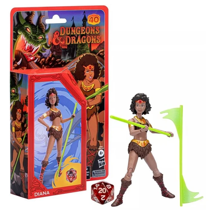 Hasbro Fans - Dungeons  Dragons Retro Collection: Diana Action Figure (15cm) (Excl.) (F4883)
