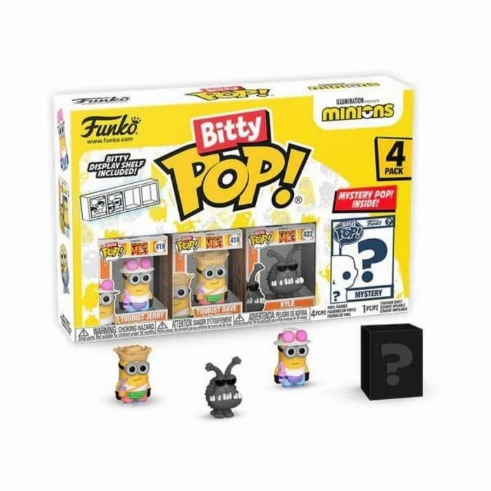 Φιγούρα Funko Bitty Pop! 4-Pack: Minions - Tourist Jerry Vinyls
