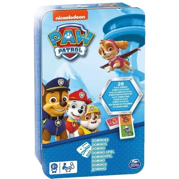 Ντόμινο  Πλακίδια Spin Master Paw Patrol: Dominoes (6067468)