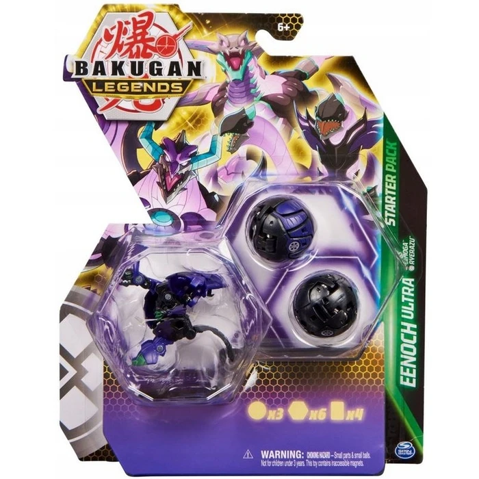 Spin Master Bakugan Legends: Eenoch Ultra - Cimoga  Ryerazu Starter Pack (20140288)