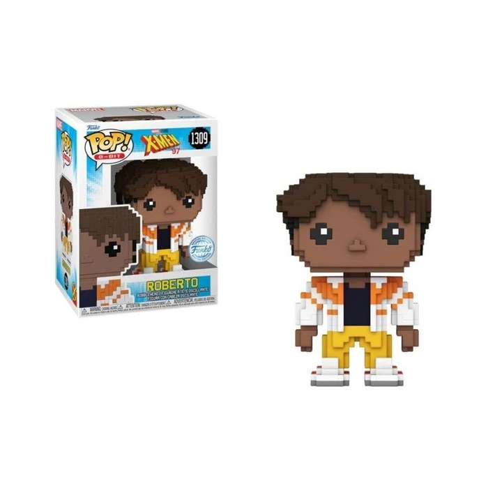 Φιγούρα Funko Pop! 8-Bit: X-Men 97 - Roberto (Special Edition) #1309 Bobble-Head