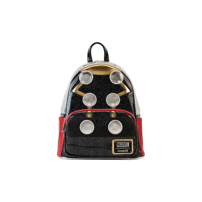 Loungefly Marvel - Shine Thor Cosplay Mini Backpack (MVBK0315) EN,FR,ES,DE,IT,PT,NL,DK,SE,RU Pack / Carton Holder