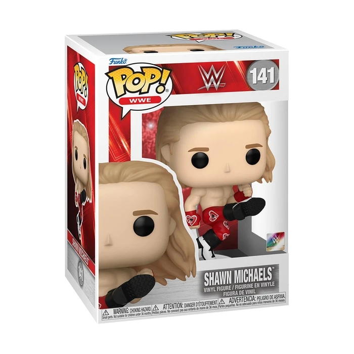 Funko Pop! WWE Shawn Michaels (Sweet Chin Music) #141 Vinyl Figure