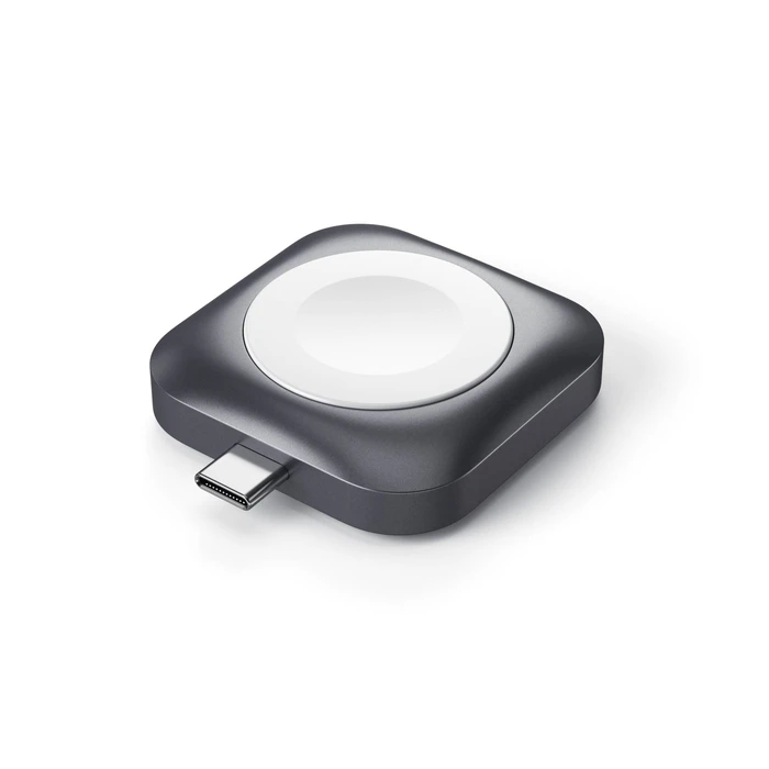 Satechi USB-C μαγνητική βάση φόρτισης για Apple Watch - Space Gray (ST-TCMCAWM)
