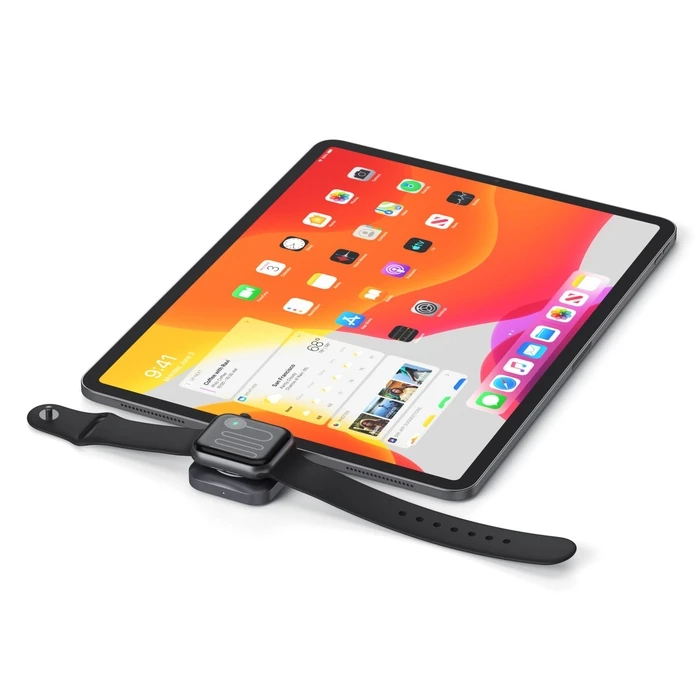 Satechi USB-C μαγνητική βάση φόρτισης για Apple Watch - Space Gray (ST-TCMCAWM)