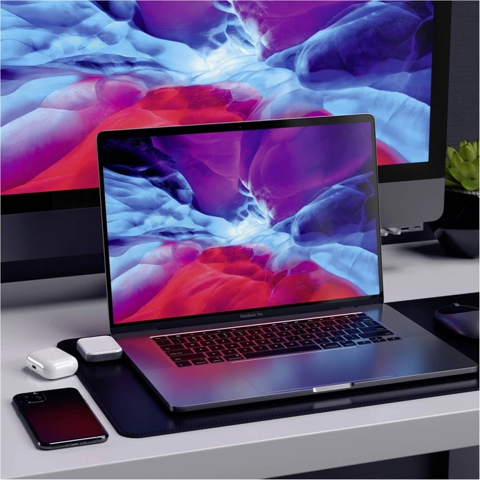 Satechi USB-C Βάση Ασύρματης Φόρτισης για AirPods (Γκρι)