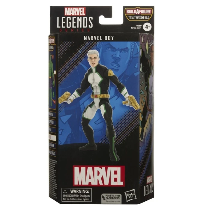 Φιγούρα Δράσης Hasbro Marvel Legends Series Build a Figure Totally Awesome Hulk: Marvel Boy Action Figure (15cm) (Excl.) (F3683)