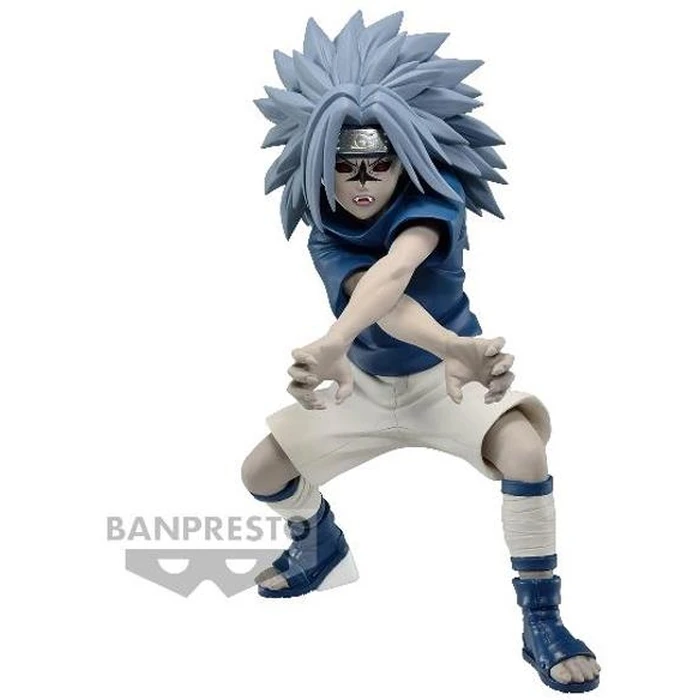 Banpresto Vibration Stars: Naruto 20th Anniversary - Uchiha Sasuke Statue (13cm) (88360) EN,FR,ES,DE,NL,IT,PT,PL,AR Pack / Carton Box