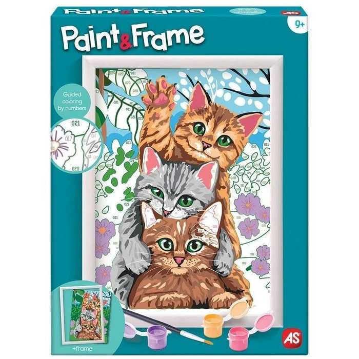 Ζωγραφική AS Paint  Frame: Funny Kitties (1038-41010)