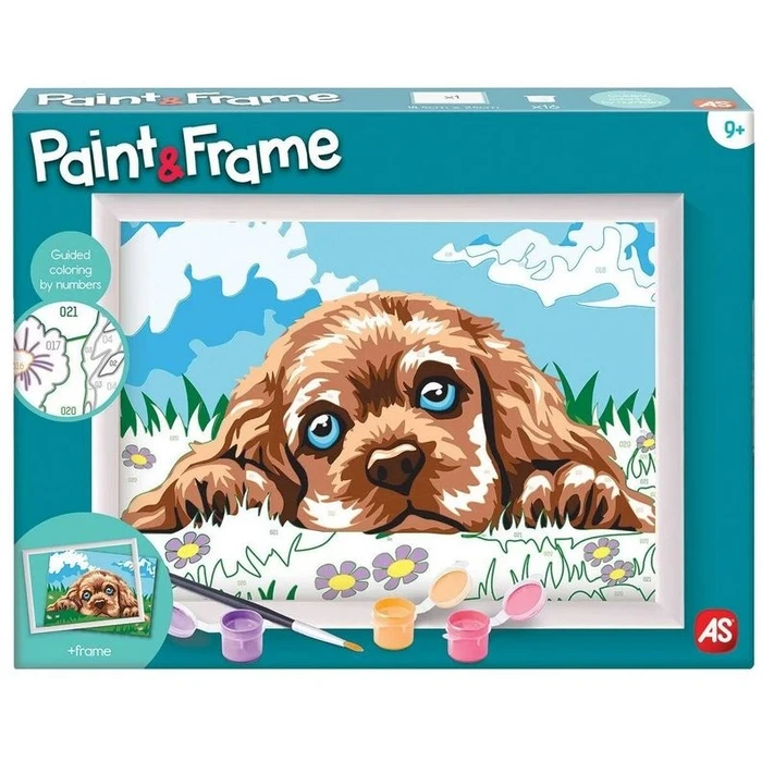Ζωγραφική AS Paint  Frame: Loving Puppy (1038-41012)