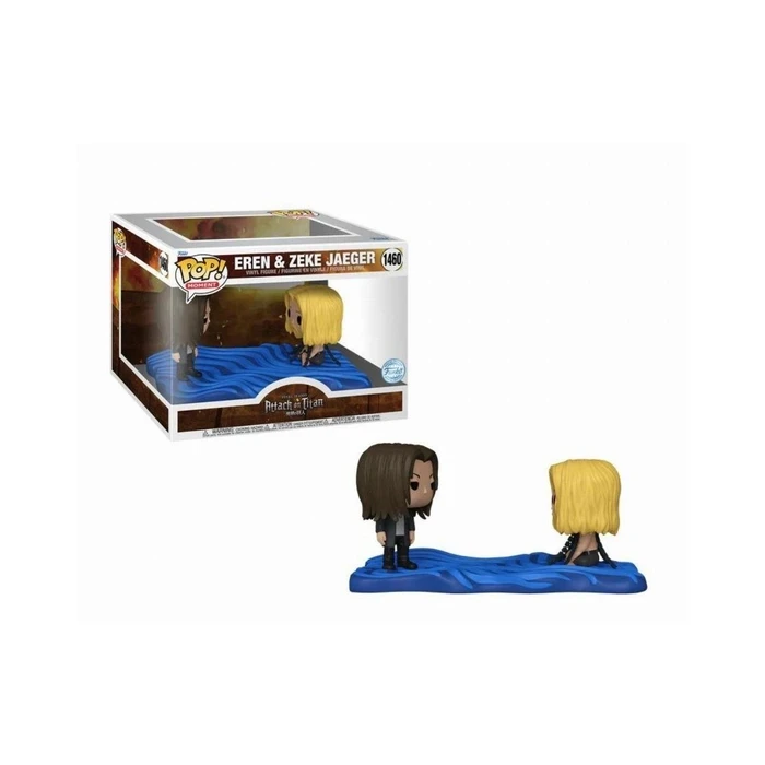 Funko Pop! Moment Attack on Titan Eren & Zeke Jaeger (Special Edition) #1460 Vinyl Figures
