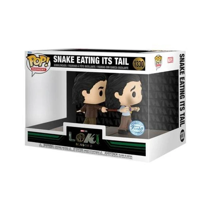 Funko Pop! Moment Marvel Loki Season 2 Snake Eating It's Tail (Special Edition) #1330 Bobble-Head Vinyl Figures