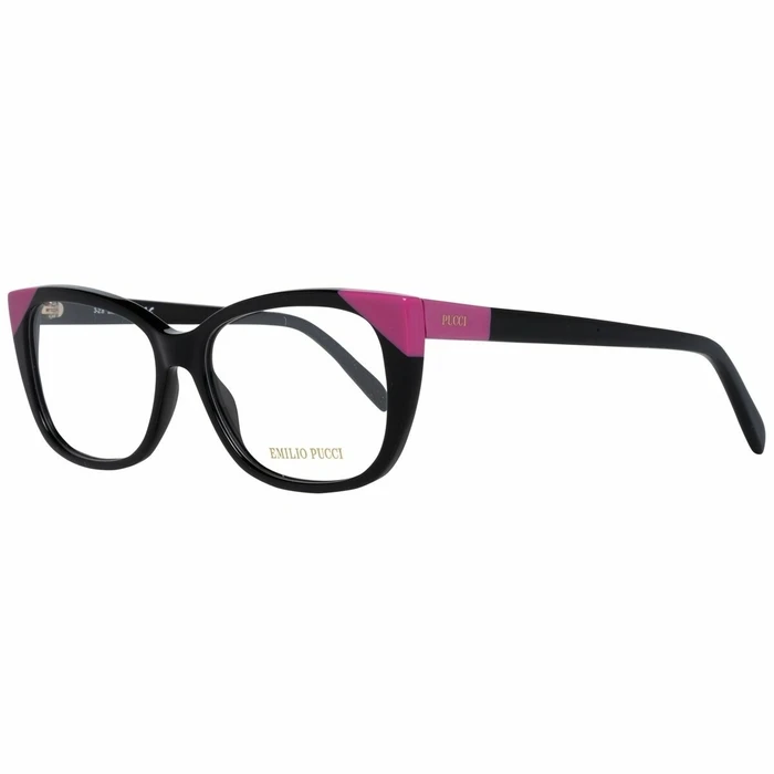 Emilio Pucci Optical Frame Γυναικείος Κοκκάλινος Σκελετός Γυαλιών Πεταλούδα Μαύρος EP5117 005