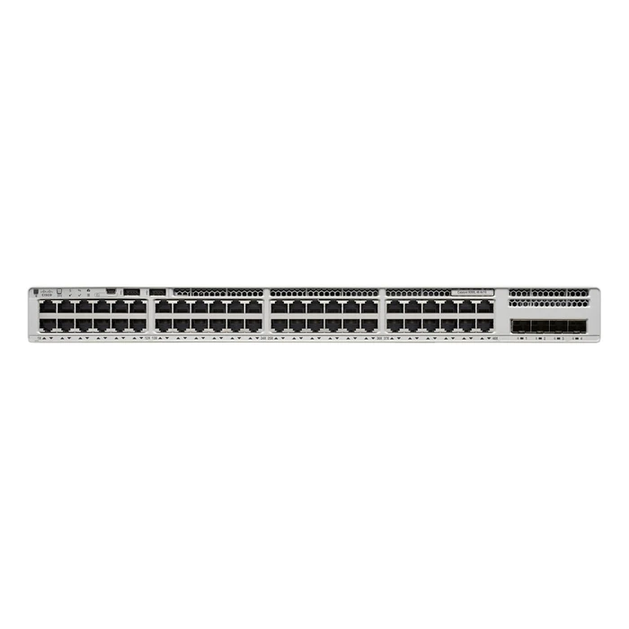Cisco Catalyst 9200L C9200L-48PXG-4X-A – 48-Port (12 x Multi-Gig + 36 x 1G) PoE+ Managed Switch with 4 x 1/10G Uplinks