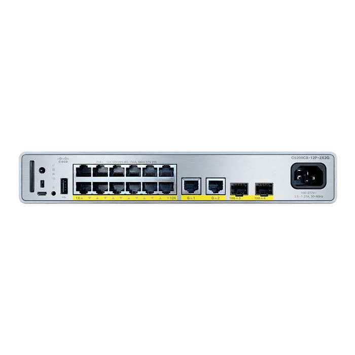Cisco Catalyst 9200CX Συμπαγής Switch (C9200CX-12P-2X2G-E)