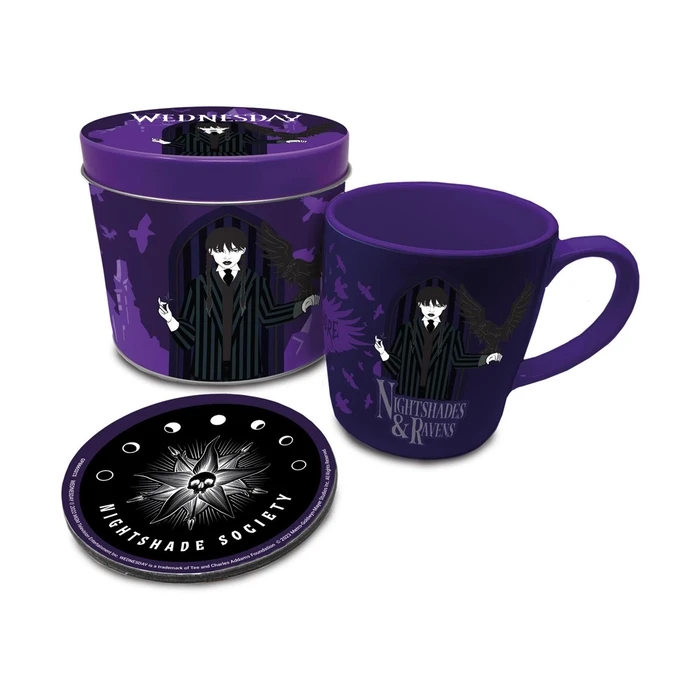 Κούπα Pyramid Wednesday: Nightshades & Ravens (Mug & Coaster In Keepsake Tin) (GP86602)