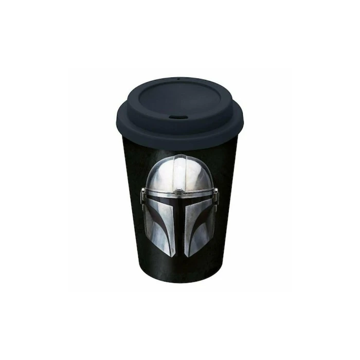 Θερμός Stor Disney: Star Wars The Mandalorian Small Plastic Double-Walled Coffee Tumbler (390ml) (04868)