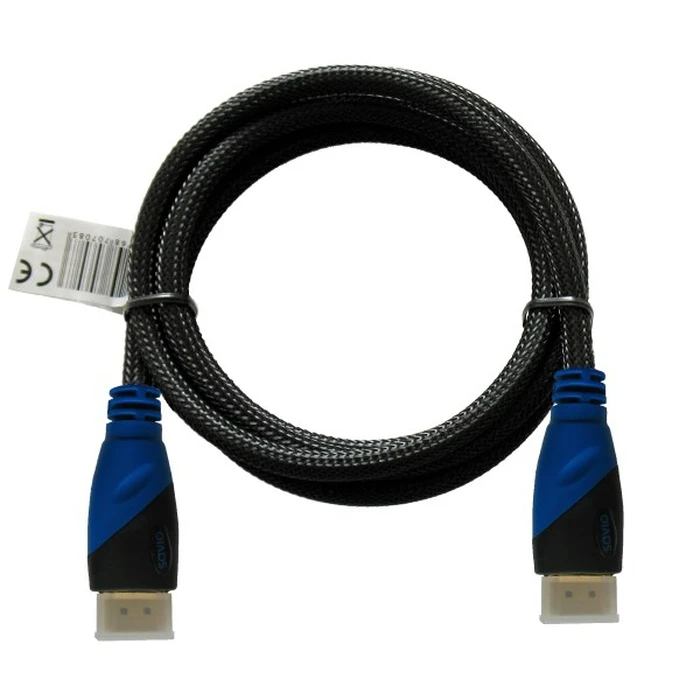 Καλώδιο HDMI Savio CL-02 1.5 m Type A (Standard) Black,Blue