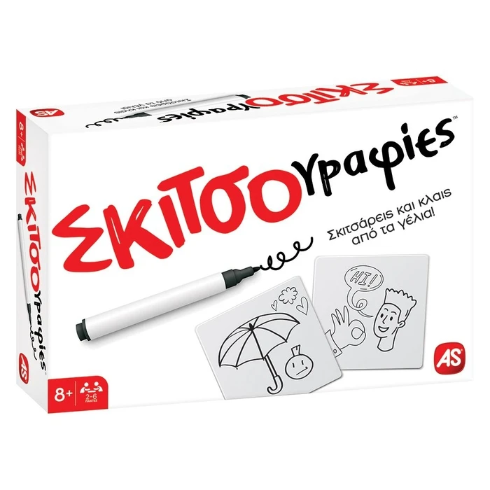 AS Επιτραπέζιο - Σκιτσογραφίες (Ελληνική Γλώσσα) (22203) (1040-22203) Greek Pack / Carton Box