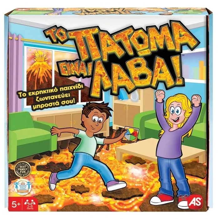 AS Επιτραπέζιο - Το Πάτωμα Ειναι Λάβα (Ελληνική Γλώσσα) (1040-26479)
