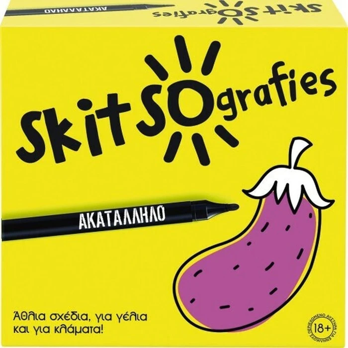 AS Επιτραπέζιο: Skitsografies - Ακατάλληλο (Ελληνική Γλώσσα) (1040-24203)