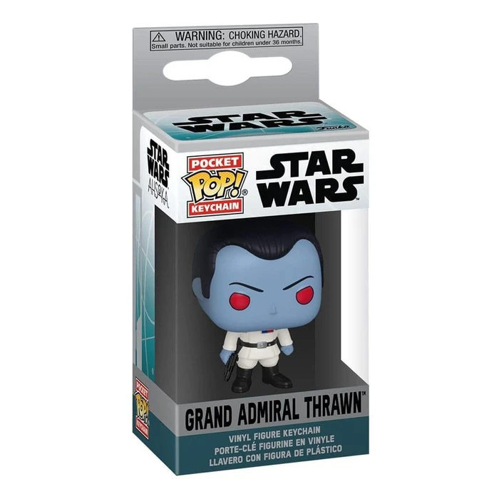 Funko Pocket Pop! Disney: Star Wars Ahsoka S2 - Grand Admiral Thrawn Vinyl Figure Keychain