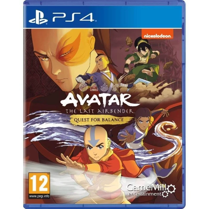 PS4 Avatar The Last Airbender: Quest for Balance EN,FR,ES,IT,NL Pack / Pegi