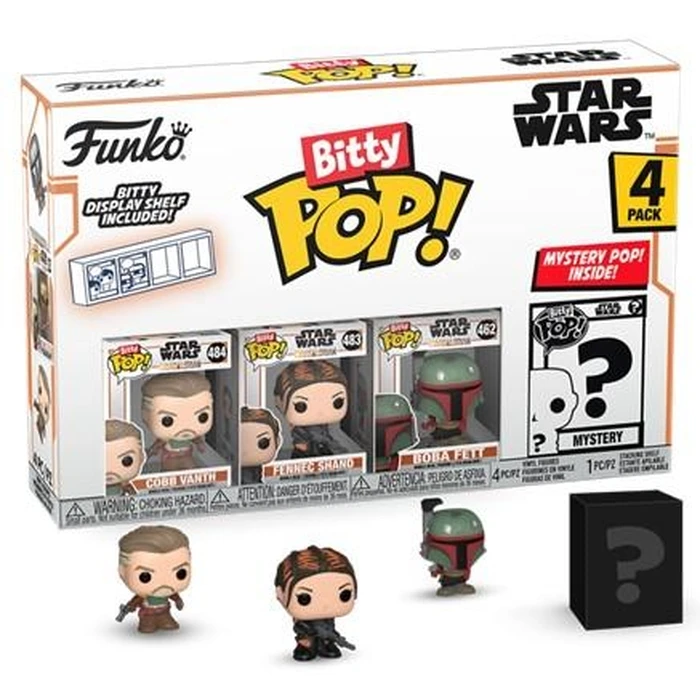 Funko Bitty Pop! 4-Pack Star Wars: The Mandalorian - Cobb Vanth Vinyl Figures