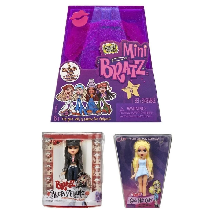 MGA Miniverse - Mini Bratz Series 2 (591795EUC) EN,FR,ES,DE,NL,PL,PT,IT,GR Pack / Carton Window Box without Plastic Film
