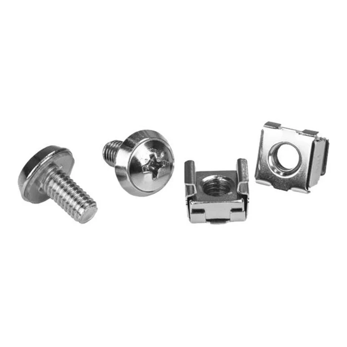 Βίδες για Καμπίνα Δικτύου StarTech M6 Rack Screws and M6 Cage Nuts - 20 Pack - M6 Nuts