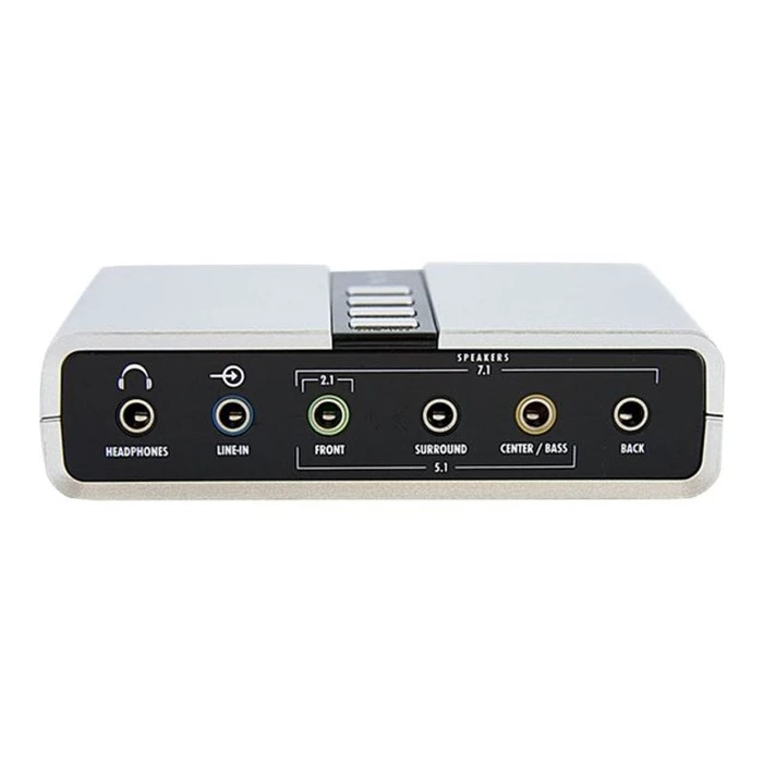 Κάρτα Ήχου StarTech USB 2.0 Soundbox 7.1 Adapter - with SPDIF Didital Audio - 8x 3.5mm socket