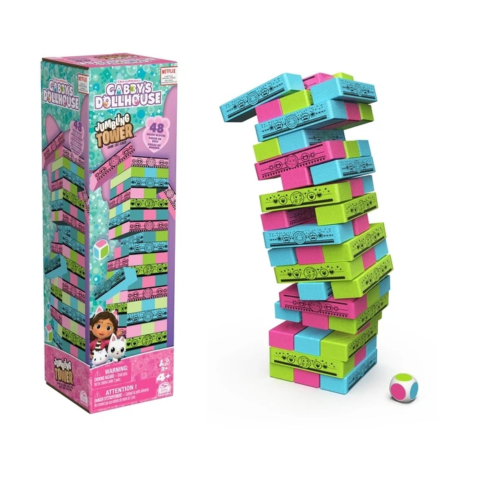 Spin Master Παιχνίδι Στοίβαξης Gabby's Dollhouse Jumbling Tower