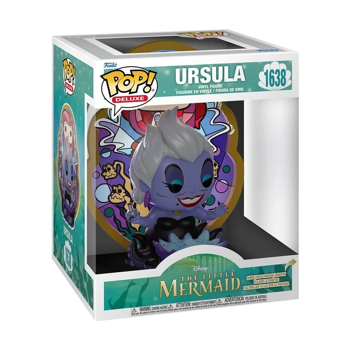 Funko Pop Deluxe Disney The Little Mermaid Ursula Stained Glass
