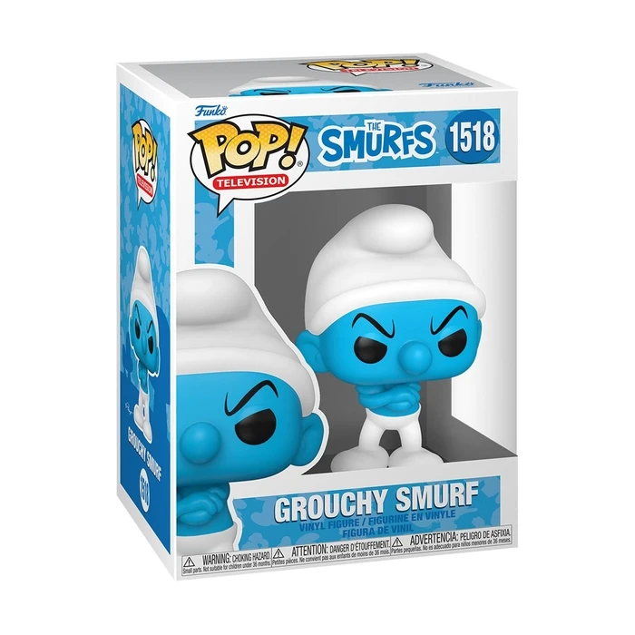Funko Pop! Television The Smurfs Grouchy Smurf #1518 Vinyl Figure